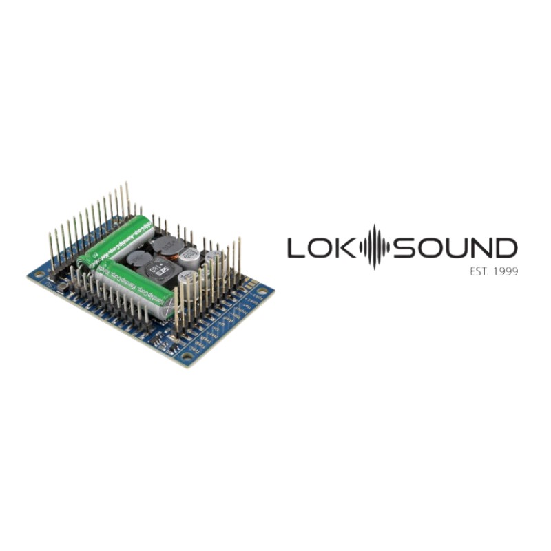 ESU 58515 LokSound 5 XL, DCC/MM/SX/S4, Blank Decoder, with Pinheader